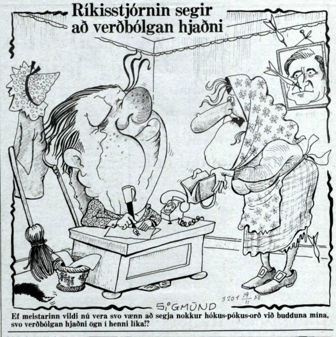 1980: Verðbólgan gerir launafólki lífið leitt